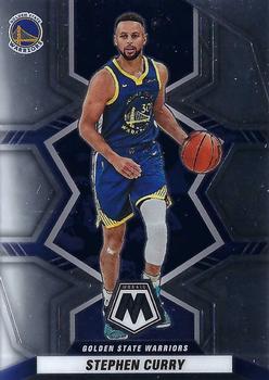2021-22 Panini Mosaic #101 Stephen Curry Front