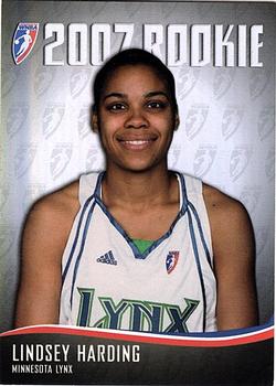 2007 Rittenhouse WNBA - Rookies #RC1 Lindsey Harding Front