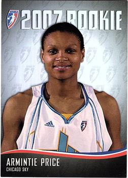 2007 Rittenhouse WNBA - Rookies #RC3 Armintie Price Front