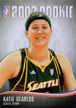 2007 Rittenhouse WNBA - Rookies #RC7 Katie Gearlds Front
