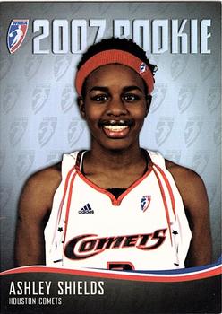 2007 Rittenhouse WNBA - Rookies #RC8 Ashley Shields Front
