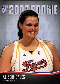 2007 Rittenhouse WNBA - Rookies #RC9 Alison Bales Front