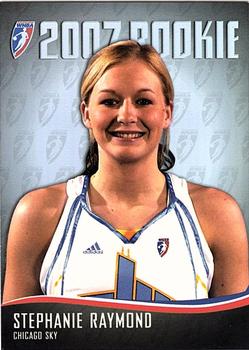 2007 Rittenhouse WNBA - Rookies #RC17 Stephanie Raymond Front