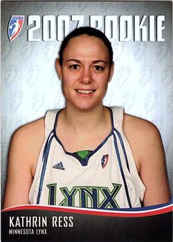 2007 Rittenhouse WNBA - Rookies #RC19 Kathrin Ress Front