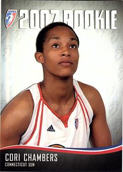 2007 Rittenhouse WNBA - Rookies #RC21 Cori Chambers Front
