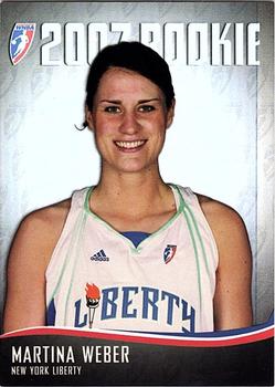 2007 Rittenhouse WNBA - Rookies #RC22 Martina Weber Front