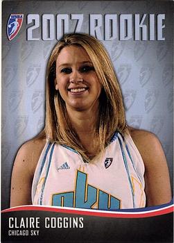 2007 Rittenhouse WNBA - Rookies #RC24 Claire Coggins Front