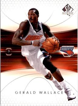 2004-05 SP Authentic #8 Gerald Wallace Front