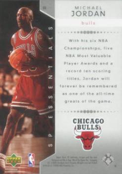 2004-05 SP Authentic #94 Michael Jordan Back