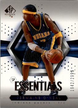 2004-05 SP Authentic #102 Jermaine O'Neal Front
