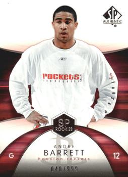 2004-05 SP Authentic #133 Andre Barrett Front