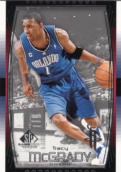 2004-05 SP Game Used #19 Tracy McGrady Front