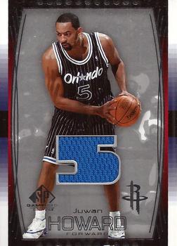 2004-05 SP Game Used #81 Juwan Howard Front