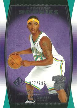 2004-05 SP Game Used #102 J.R. Smith Front