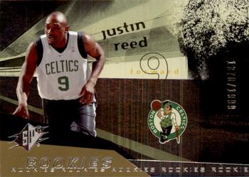 2004-05 SPx #104 Justin Reed Front