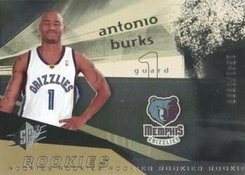 2004-05 SPx #111 Antonio Burks Front