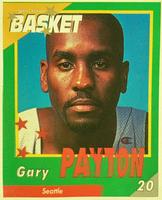 1995 French Sports Action Basket - Face 2 Face Seattle SuperSonics #NNO Gary Payton Front