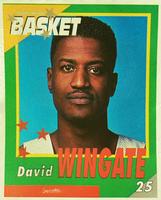 1995 French Sports Action Basket - Face 2 Face Seattle SuperSonics #NNO David Wingate Front