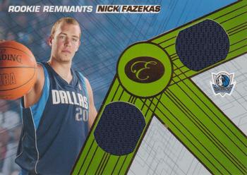 2007-08 Bowman Elevation - Rookie Remnants Dual 19 #RDR-NF Nick Fazekas Front