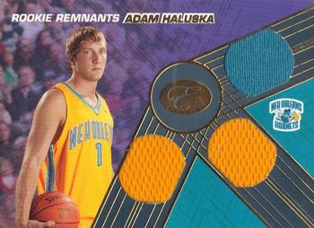 2007-08 Bowman Elevation - Rookie Remnants Triple 39 #RTR-AHA Adam Haluska Front