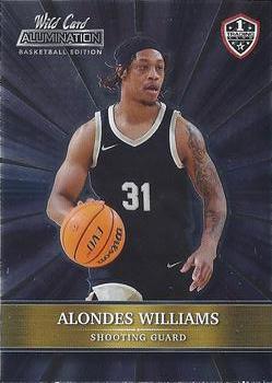 2021-22 Wild Card Alumination #ABC-5 Alondes Williams Front