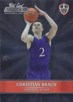 2021-22 Wild Card Alumination #ABC-14 Christian Braun Front