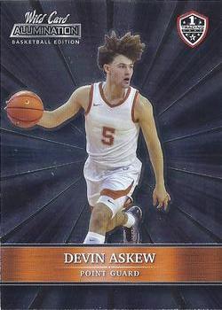 2021-22 Wild Card Alumination #ABC-22 Devin Askew Front