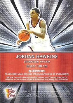 2021-22 Wild Card Alumination #ABC-42 Jordan Hawkins Back