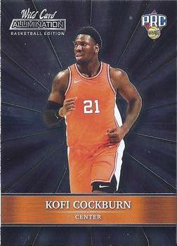 2021-22 Wild Card Alumination #ABC-53 Kofi Cockburn Front