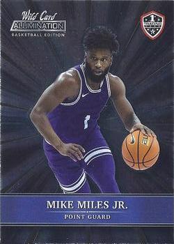 2021-22 Wild Card Alumination #ABC-62 Mike Miles Jr. Front