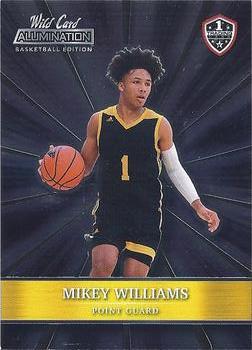 2021-22 Wild Card Alumination #ABC-63 Mikey Williams Front