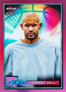 2021 Topps Finest - Pink #33 Grant Hill Front