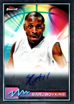 2021 Topps Finest - Autographs #FA-EB Earl Boykins Front