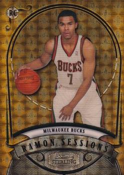 2007-08 Bowman Sterling - Superfractors Gold #RS Ramon Sessions Front