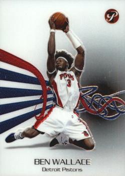 2004-05 Topps Pristine #1 Ben Wallace Front