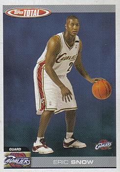 2004-05 Topps Total #161 Eric Snow Front