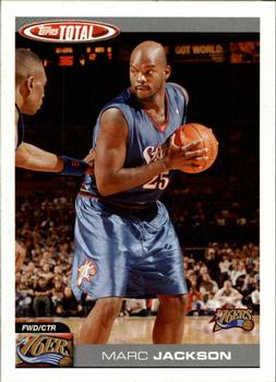 2004-05 Topps Total #45 Marc Jackson Front