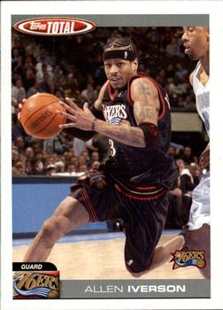 2004-05 Topps Total #72 Allen Iverson Front