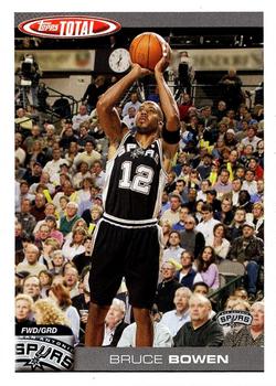 2004-05 Topps Total #75 Bruce Bowen Front
