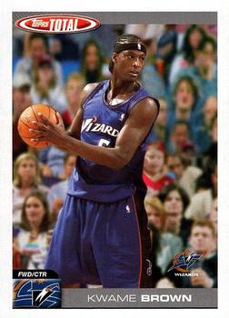 2004-05 Topps Total #79 Kwame Brown Front