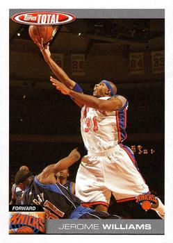 2004-05 Topps Total #96 Jerome Williams Front