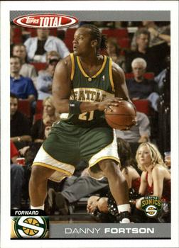 2004-05 Topps Total #103 Danny Fortson Front