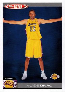 2004-05 Topps Total #118 Vlade Divac Front