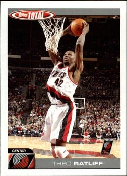 2004-05 Topps Total #152 Theo Ratliff Front
