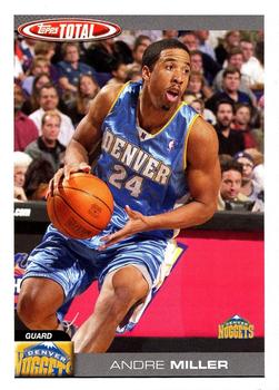 2004-05 Topps Total #163 Andre Miller Front