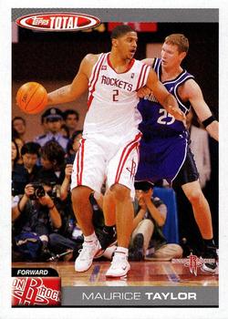2004-05 Topps Total #166 Maurice Taylor Front
