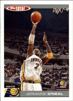 2004-05 Topps Total #218 Jermaine O'Neal Front