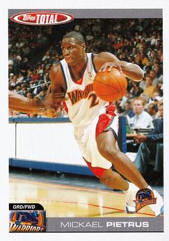 2004-05 Topps Total #243 Mickael Pietrus Front