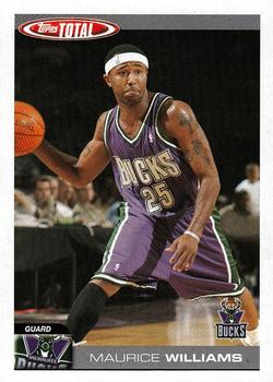 2004-05 Topps Total #273 Maurice Williams Front