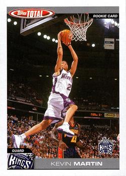 2004-05 Topps Total #331 Kevin Martin Front